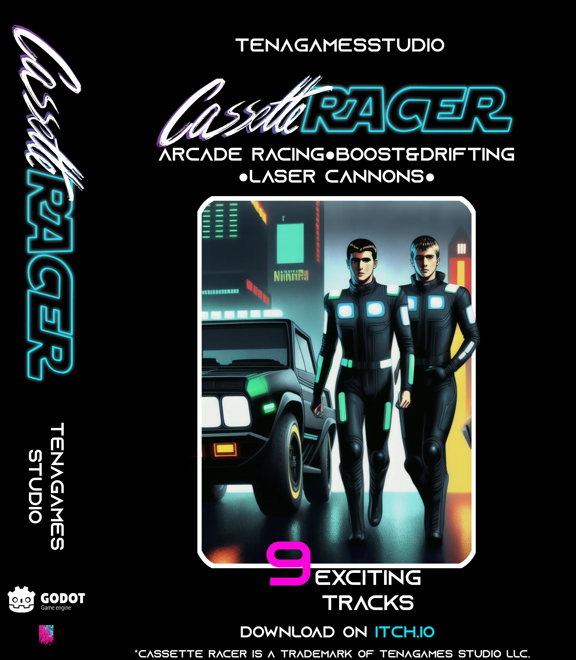 Cassette Racer Game Cover